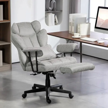 Ergonomic Office Chair with Foot Rest Lumbar Support - Ergo Heights