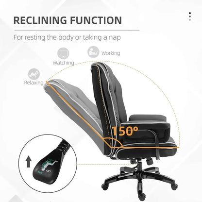 PU Leather Ergonomic Office Chair UK for Comfort & Support - Ergo Heights