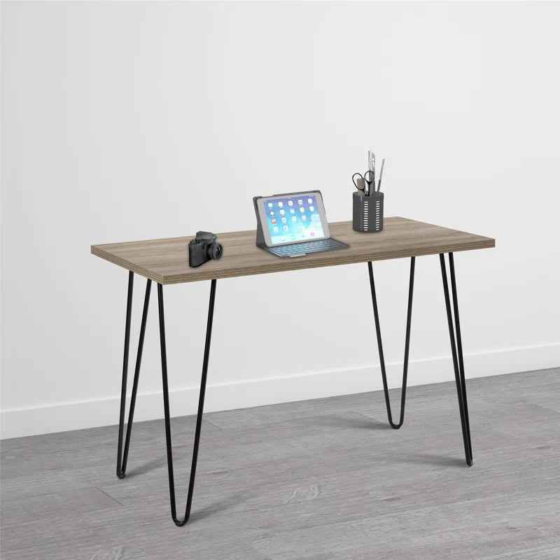 Adlai Metal Base Writing Desk
