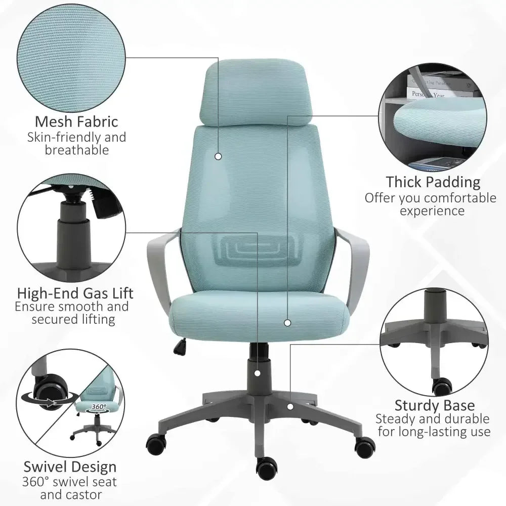 Ergonomic Mesh Desk Chair for Comfort and Style - Ergo Heights