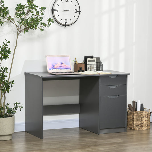 Computer Desk W/ Drawers Modern Writing Workstation for Home Office Study