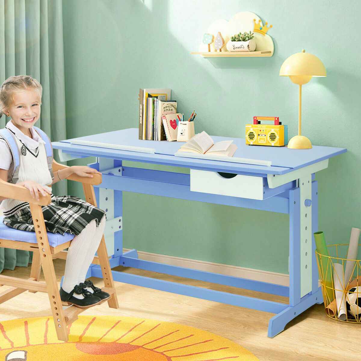 Adjustable Ergonomic Kids Study Desk