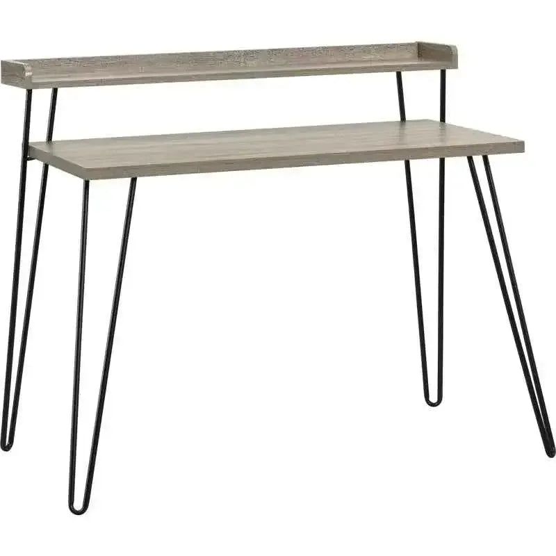 Laszlo Modern Writing Desk Made of Manufactured Wood - Ergo Heights