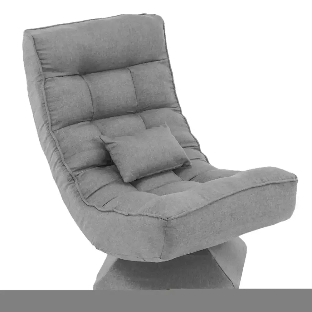 Adjustable floor chair with ergonomic lumbar support - Ergo Heights