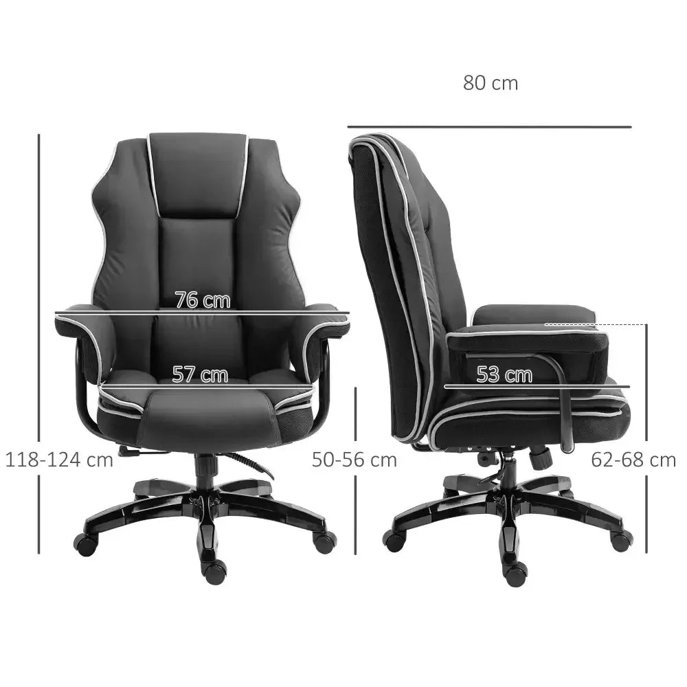 PU Leather Ergonomic Office Chair UK for Comfort & Support - Ergo Heights