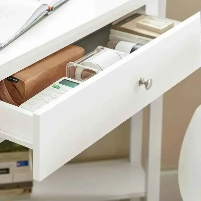 Ergo Heights Corner Writing Desk with Storage - Ergo Heights