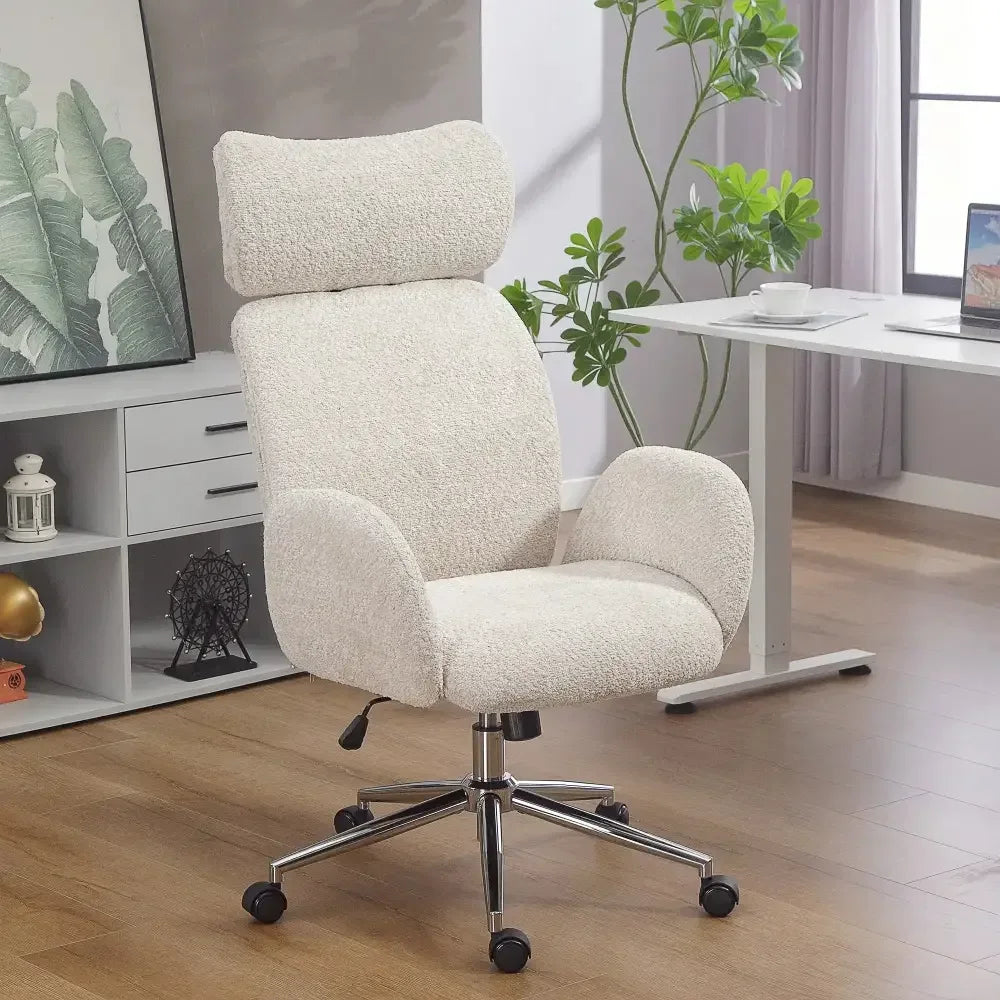 Chair with Adjustable Headrest, Spring Pack, Office Chair - Ergo Heights