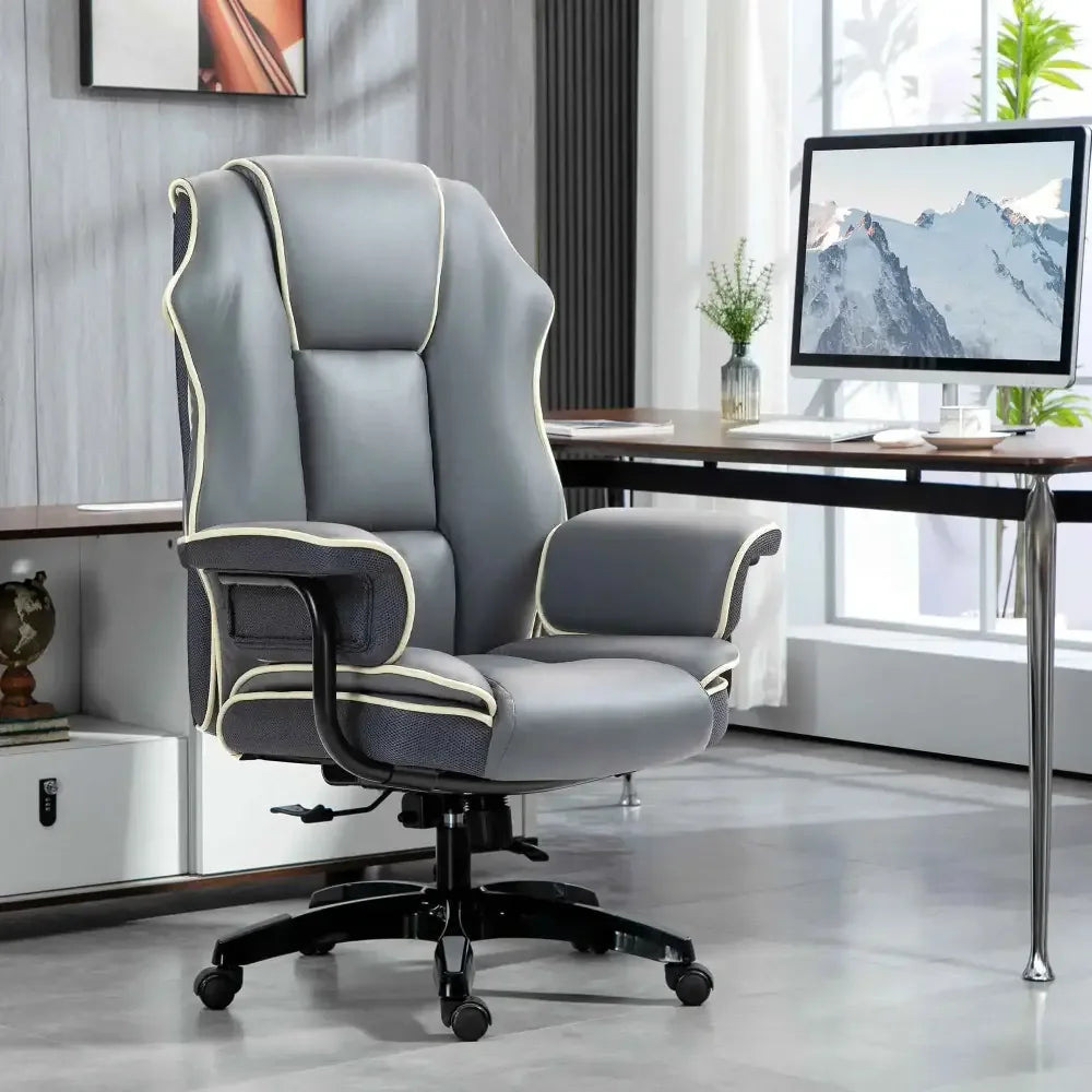 PU Leather Ergonomic Office Chair UK for Comfort & Support - Ergo Heights