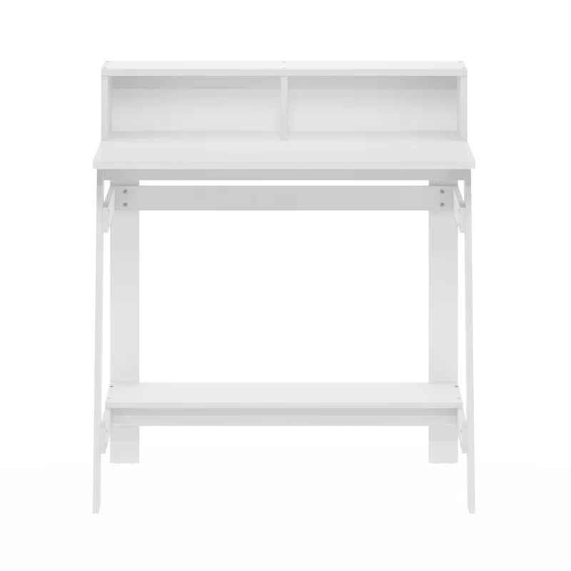 Annie Study Desk with Hutch and 3 Tiers - Ergo Heights