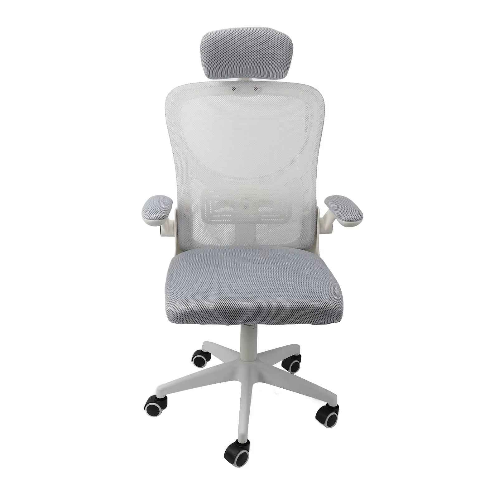 Office Chair with Lumbar Support & 3D Headrest - Ergo Heights