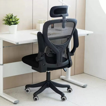 Mesh Office Chair Ergonomic 360° Swivel Lift Computer Desk Adjustable Height UK