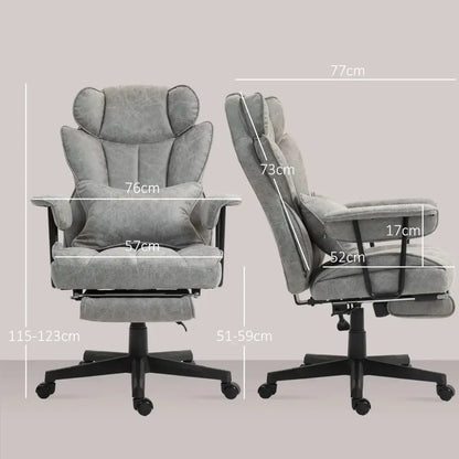 Ergonomic Office Chair with Foot Rest Lumbar Support - Ergo Heights