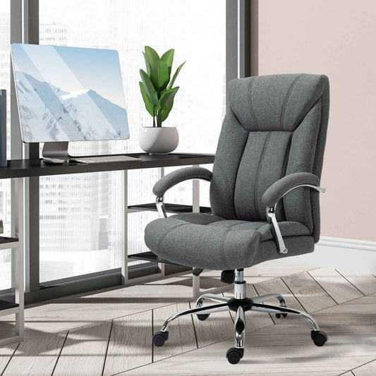 Ergo Heights Adjustable Ergonomic Office Chair with Padded Support - Ergo Heights