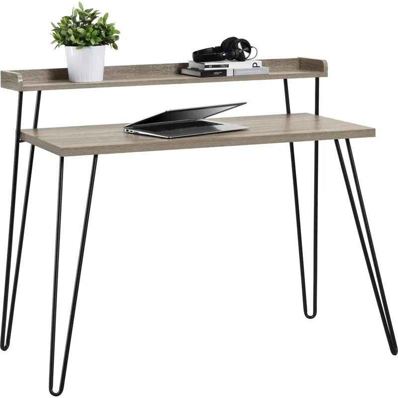 Laszlo Writing Desk Computer Desk Manufactured Wood Modern