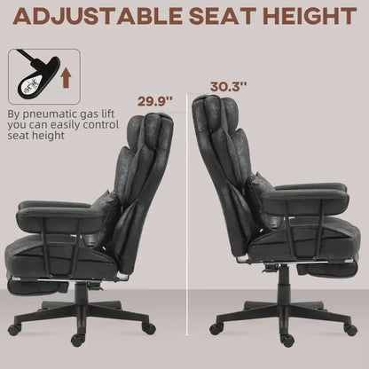Ergonomic Office Chair with Foot Rest Lumbar Support - Ergo Heights