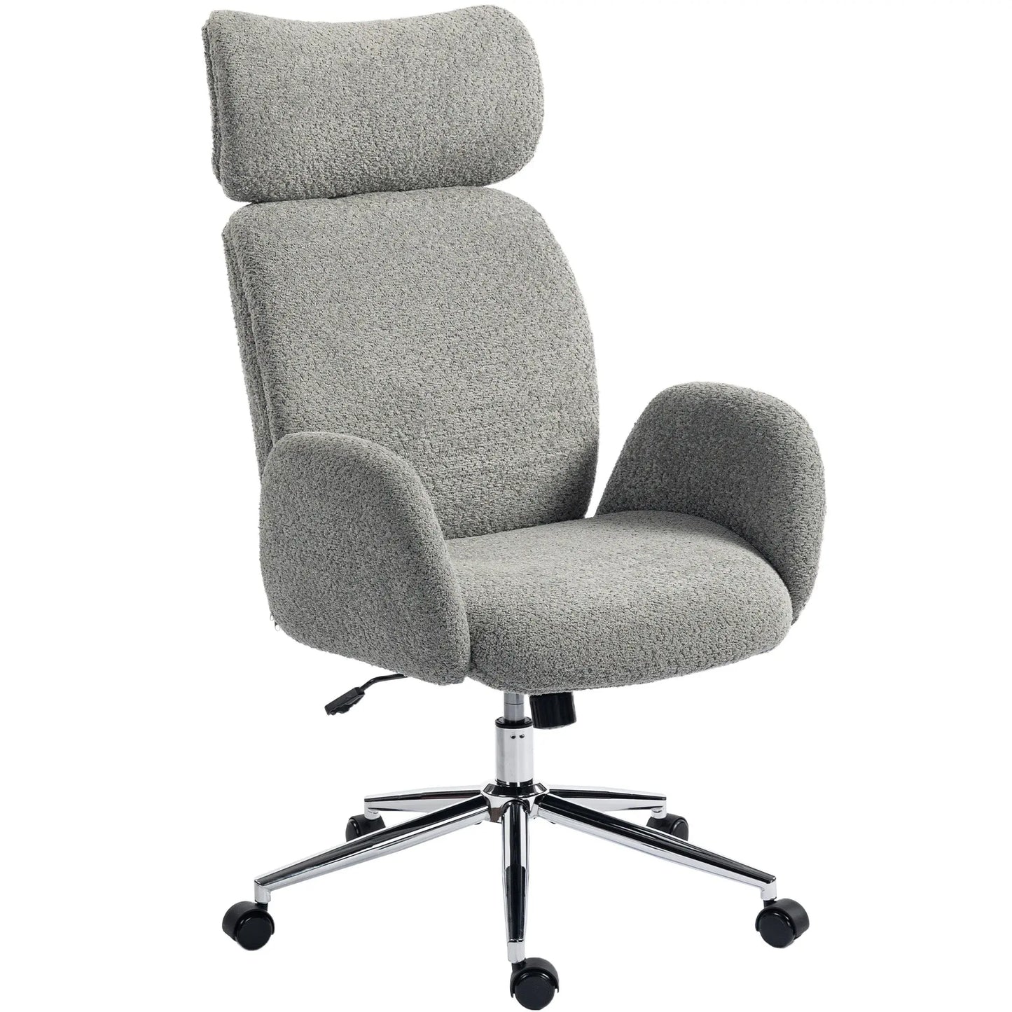 Desk Chair with Adjustable Headrest, Spring Pack, Office Chair