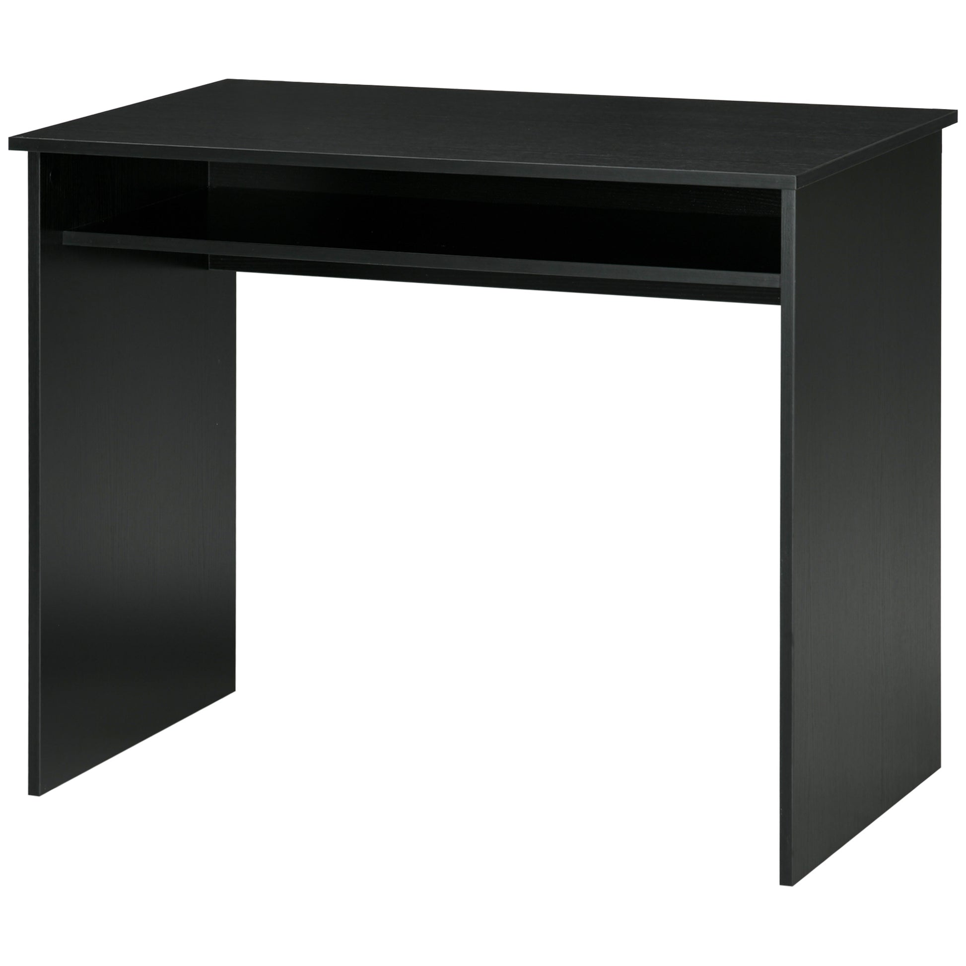 Writing Desk Laptop Table Workstation with Shelf Home Office - Ergo Heights