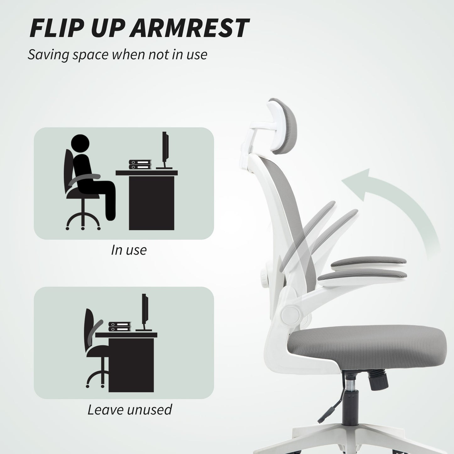 Shop ergonomic office chair with adjustable headrest - Ergo Heights