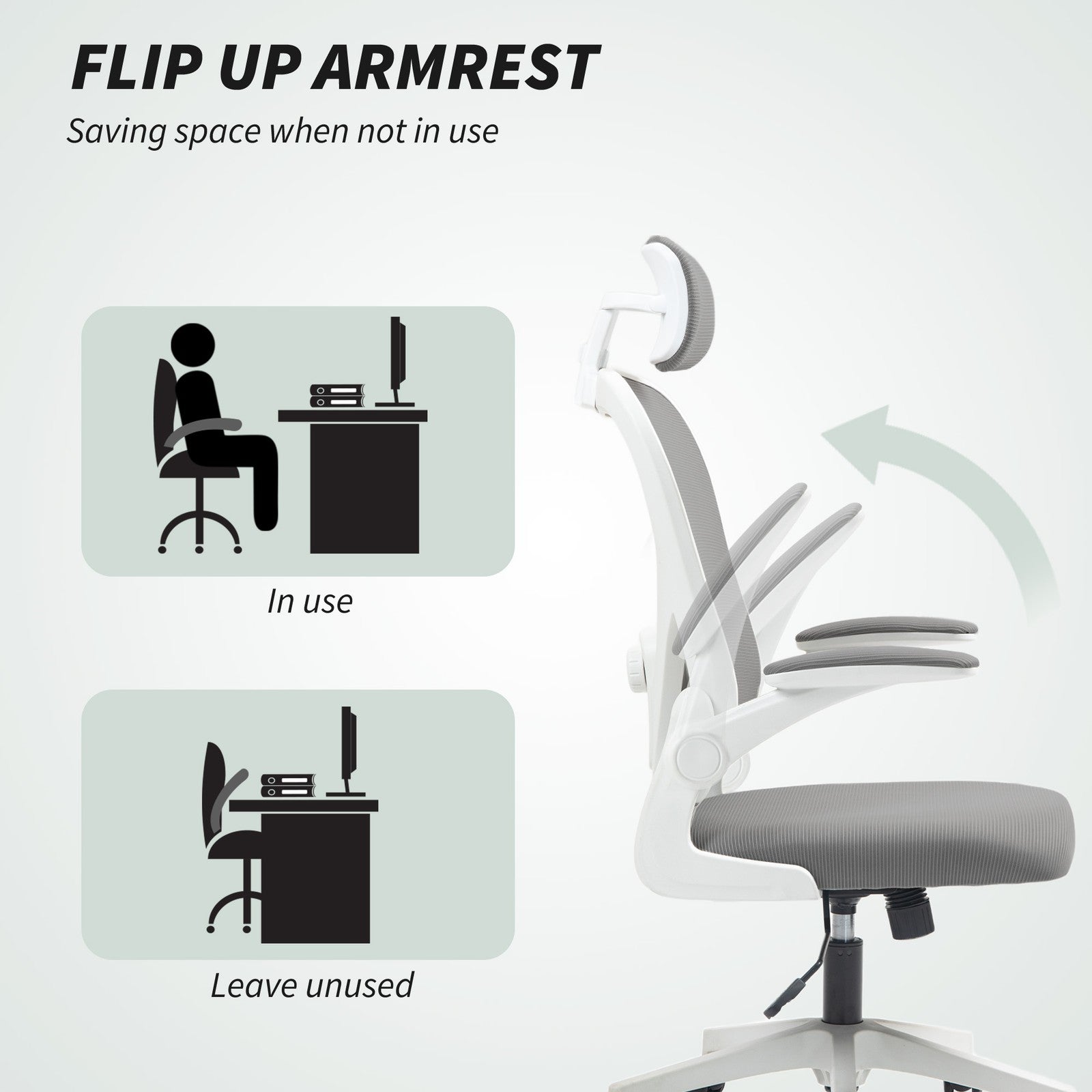 Shop ergonomic office chair with adjustable headrest - Ergo Heights