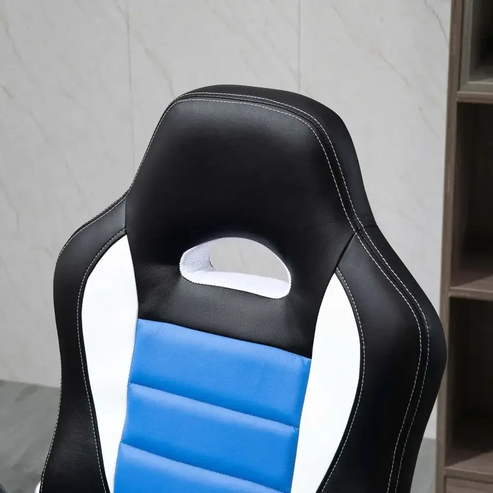 Racing Gaming Chair Height Adjustable Swivel Chair with Flip up Armrests - Ergo Heights