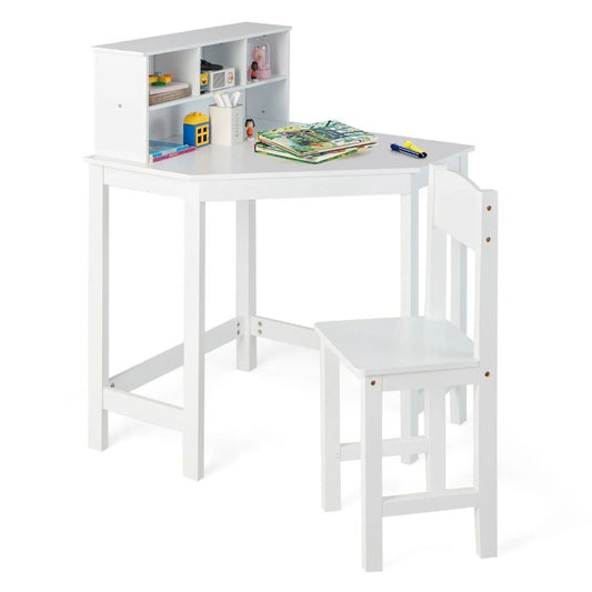 Ergo Heights Corner Desk for Kids Bedroom Set.