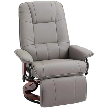 Reclining Armchair Office Chair with Footrest - Ergo Heights