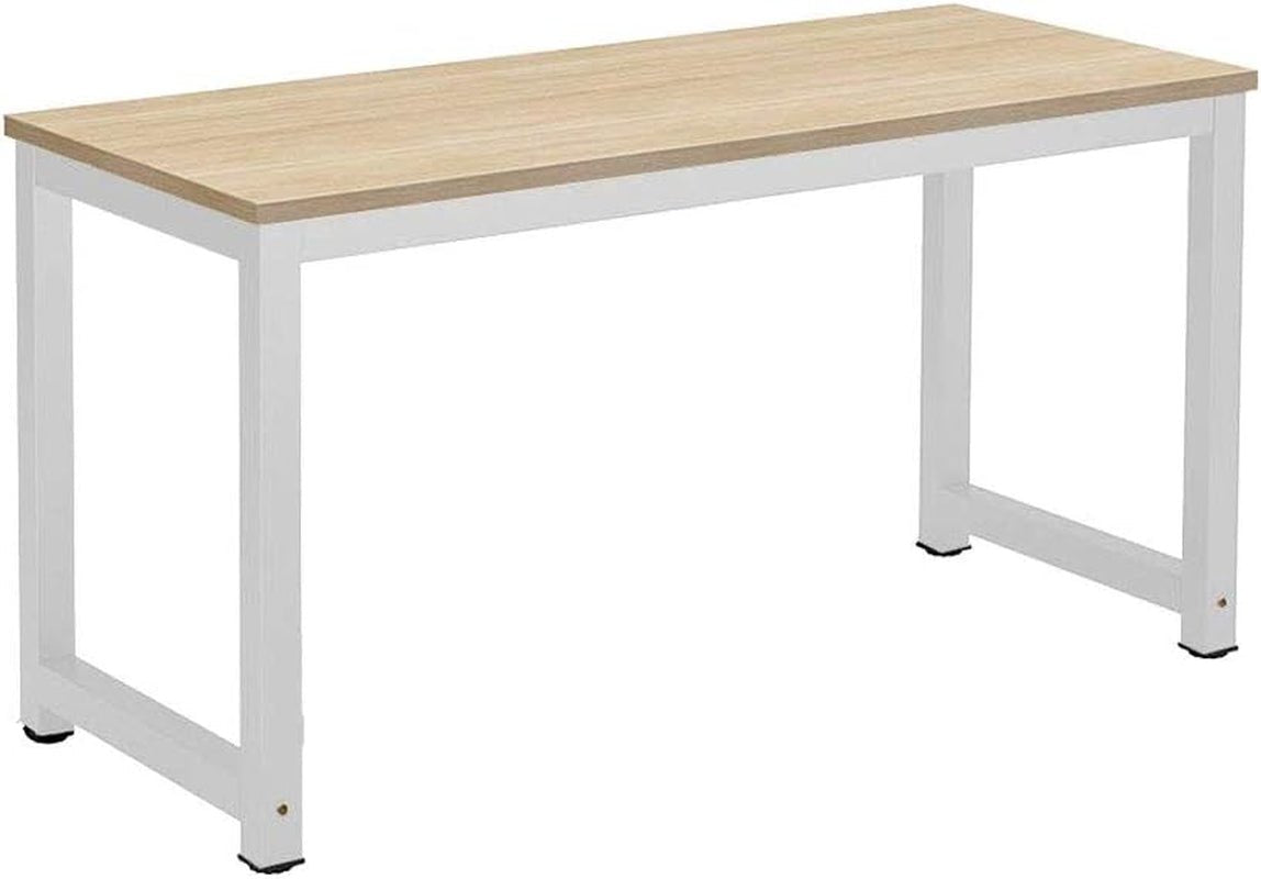 Computer Desk 120×60 cm | Home Office, Study & Gaming | Beech White - Ergo Heights