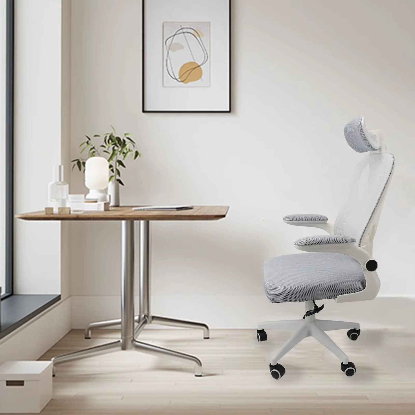 Office Chair with Lumbar Support & 3D Headrest - Ergo Heights