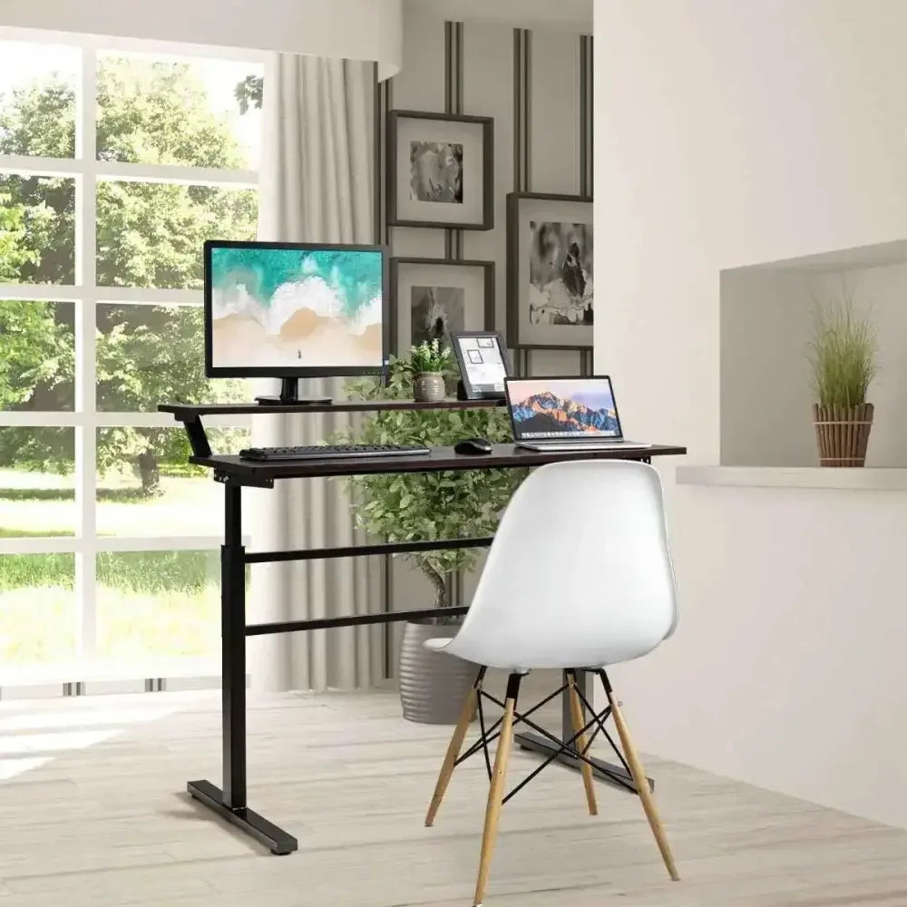 Ergo Heights Adjustable Desk for Ergonomic Comfort - Ergo Heights