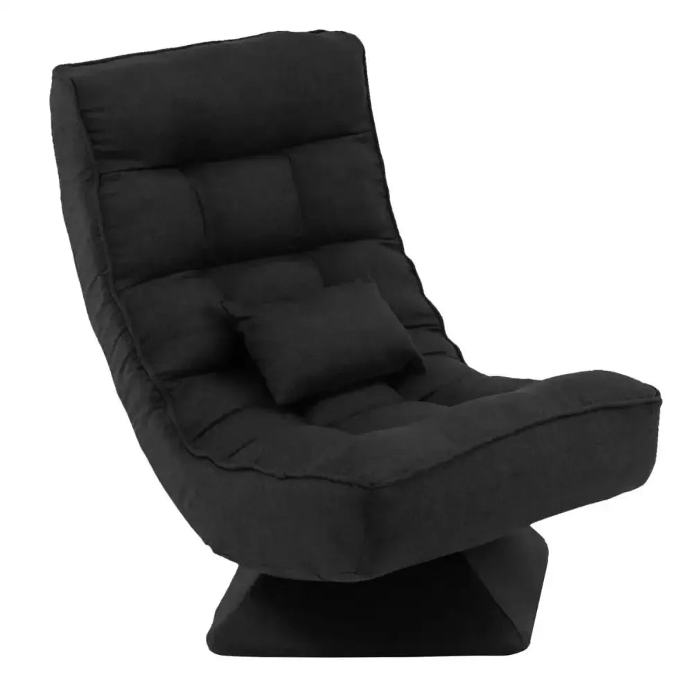 Adjustable floor chair with ergonomic lumbar support - Ergo Heights
