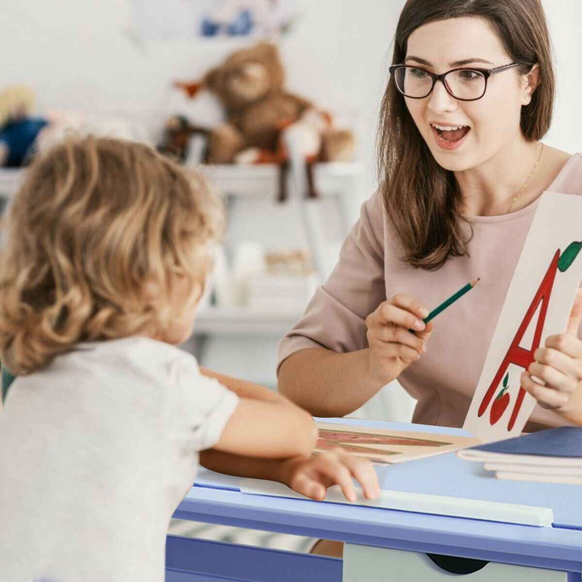 Adjustable Ergonomic Kids Study Desk