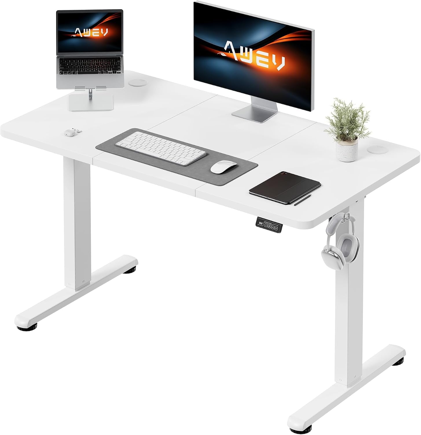 Electric Standing Desk 120 X 60Cm Height Adjustable Desk, Splice Board