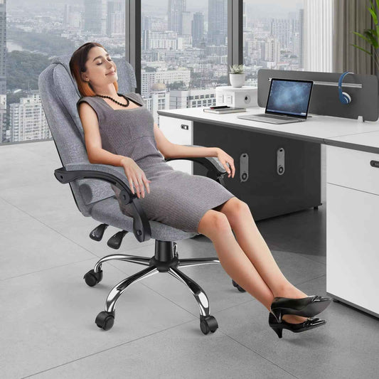 Executive Office Chair High Back Desk Chair Ergonomic Recliner Computer Chair - Ergo Heights