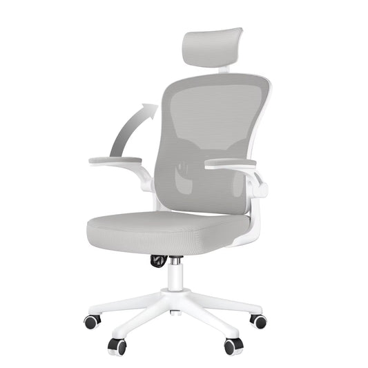 Ergo Heights Ergonomic Lumbar Support Chair with Headrest - Ergo Heights