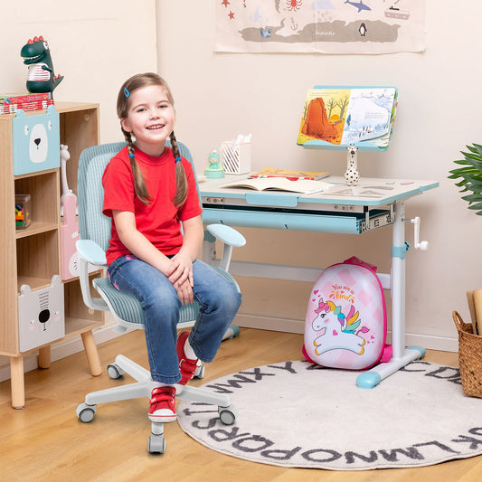 Ergo Heights Ergonomic Study Chair for Children with Desk.