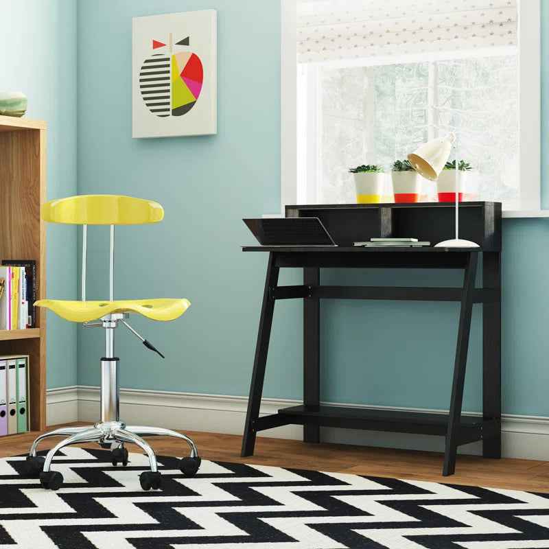 Annie Study Desk with Hutch and 3 Tiers - Ergo Heights