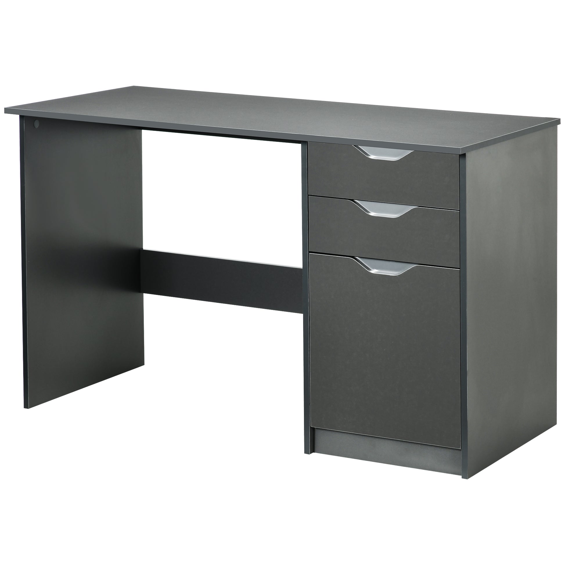 Computer Desk W/ Drawers Modern Writing Workstation for Home Office Study