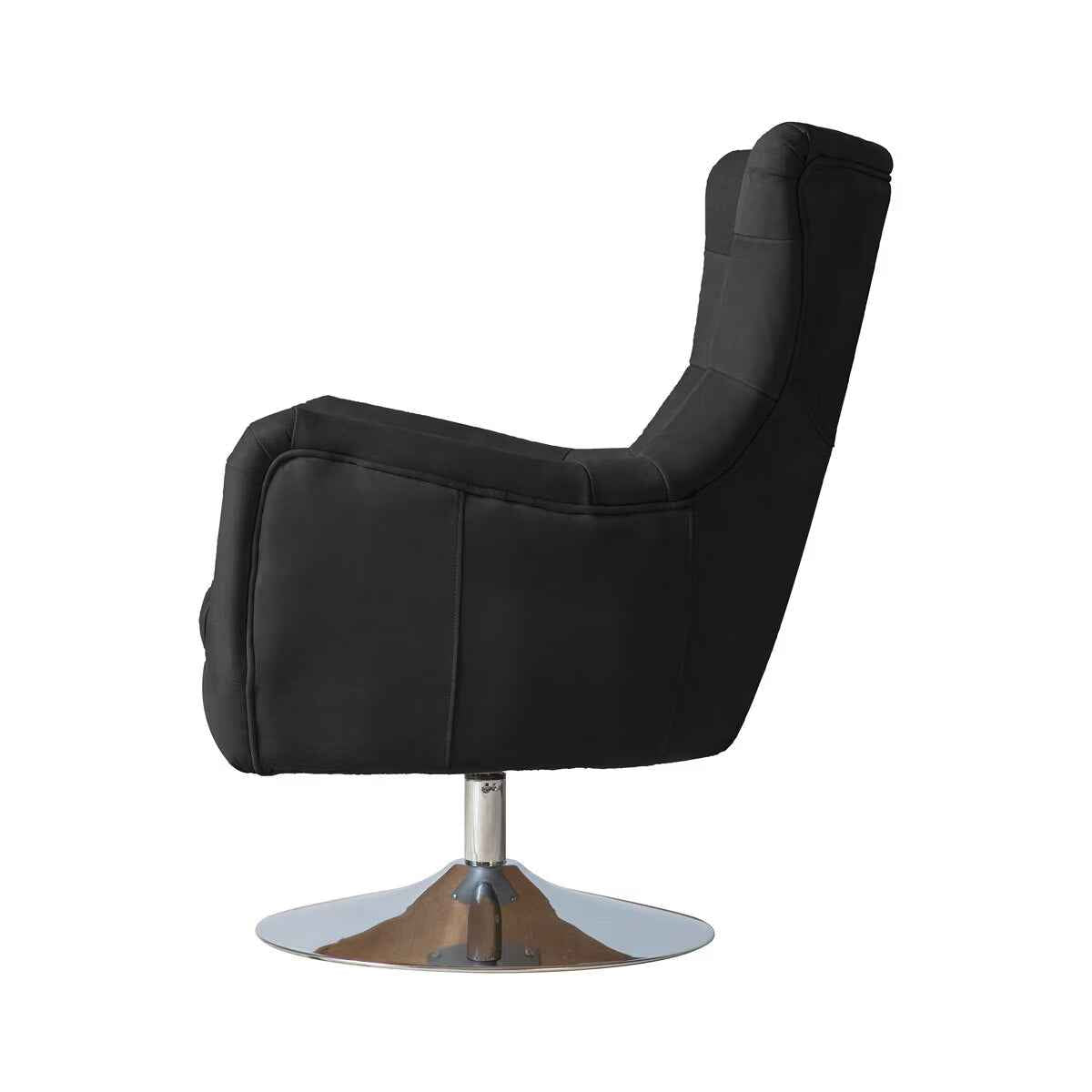 Gallery Bristol Top Grain Leather Swivel Chair - Ergo Heights