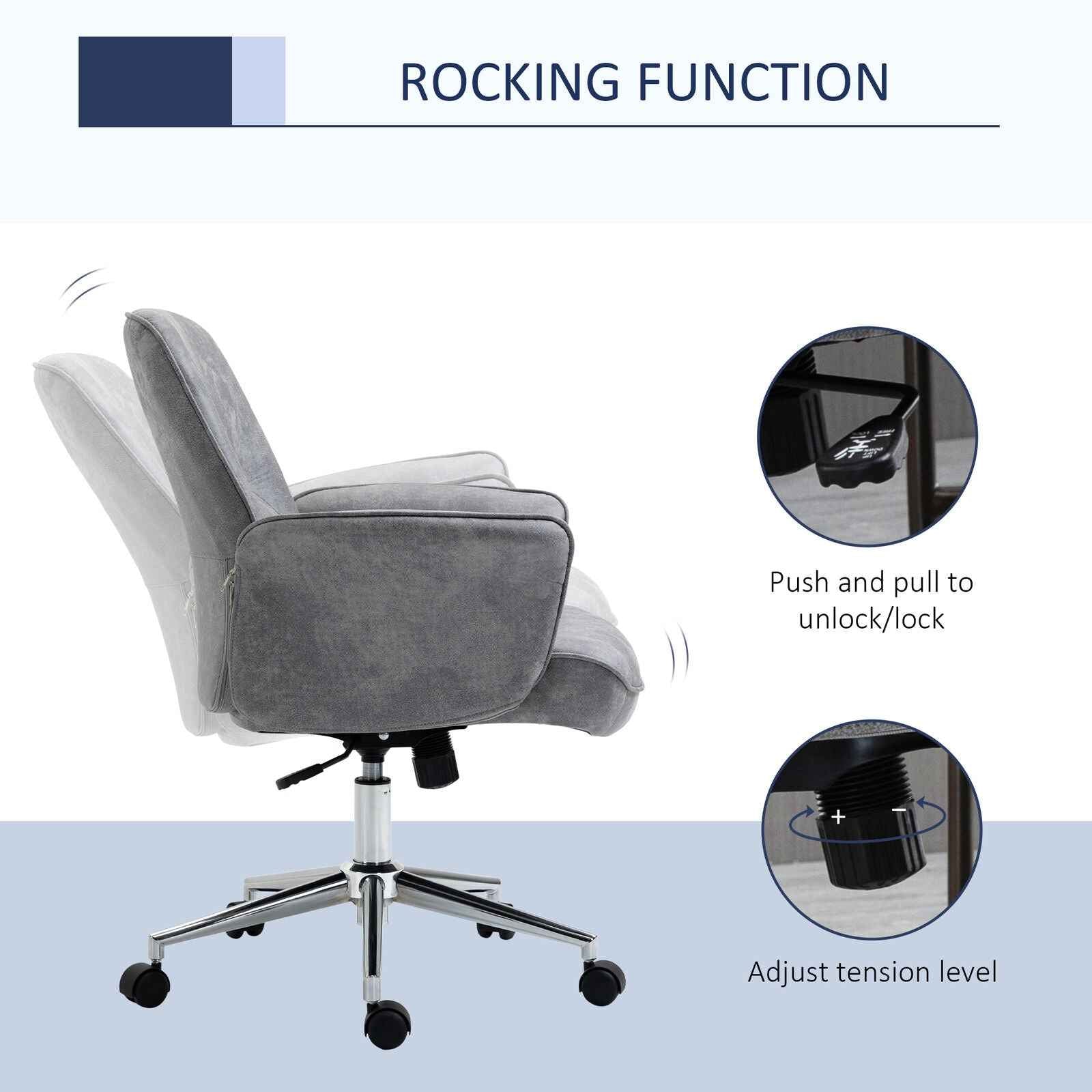 Ergo Heights PU Leather Office Chair with Ergonomic Comfort - Ergo Heights