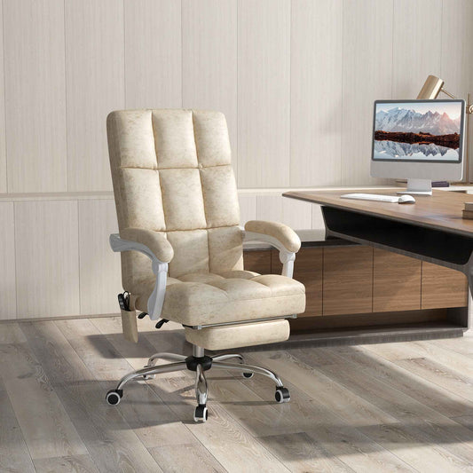 Ergo Heights Massage Office Chair with Back Heat - Ergo Heights