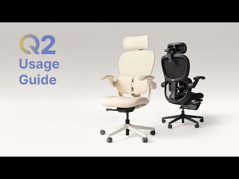 Official Hinomi Q2 ergonomic chair usage and adjustment guide