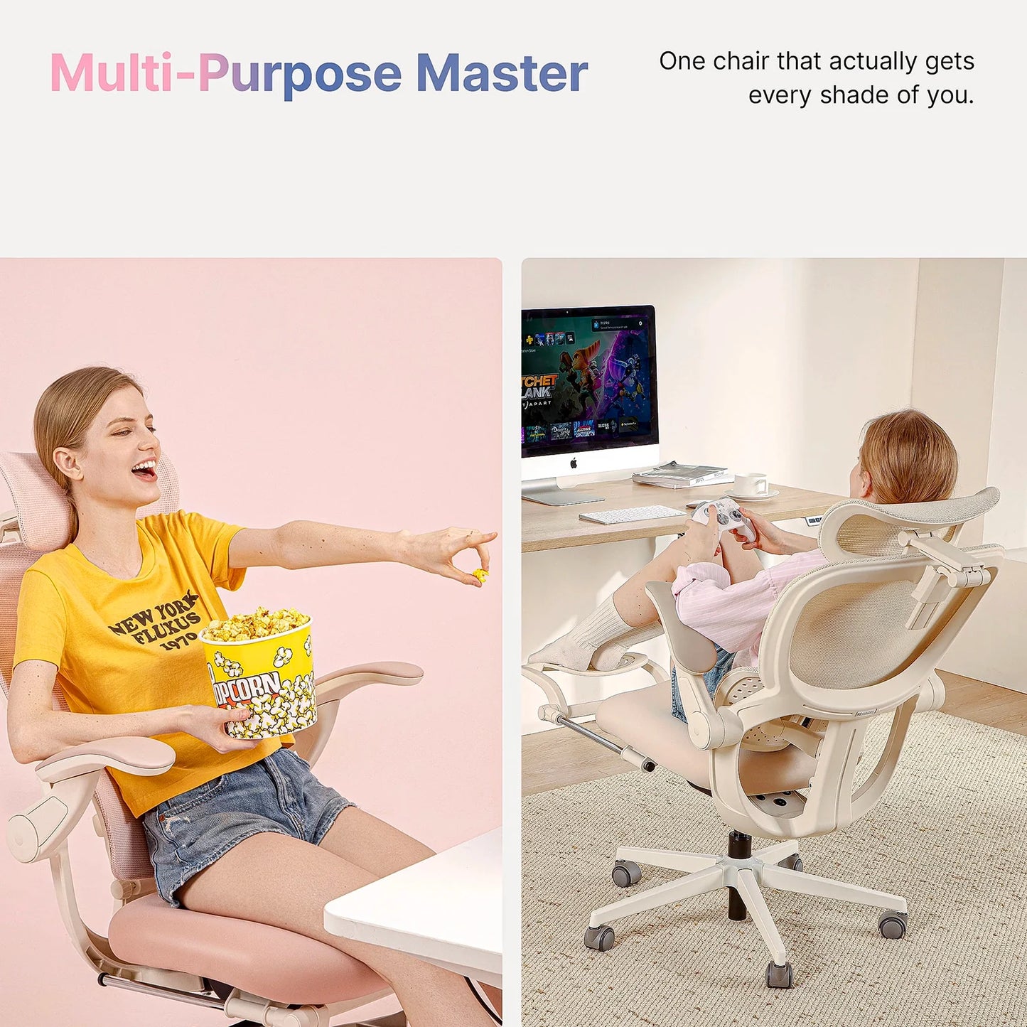 Hinomi Q2 Ergonomic Office Chair | Adjustable Lumbar Support & Breathable Mesh UK