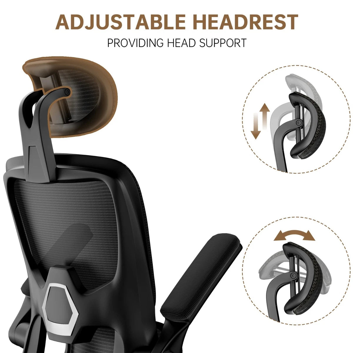 Ergonomic Office Chair with Lumbar Support,