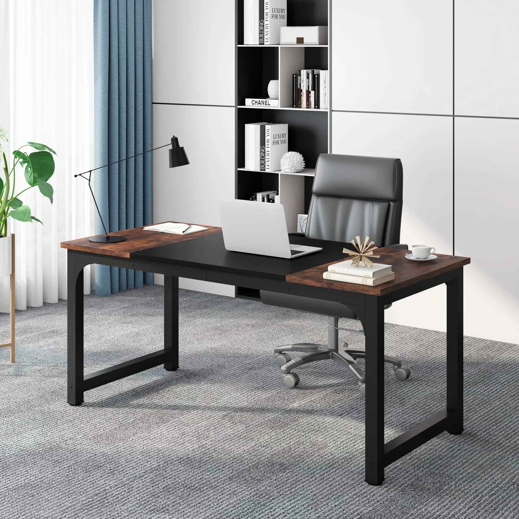 Ergo Heights Spacious Computer Desk for Professionals