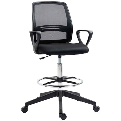 Vinsetto Tall Desk Chair for Ergonomic Home Offices - Ergo Heights