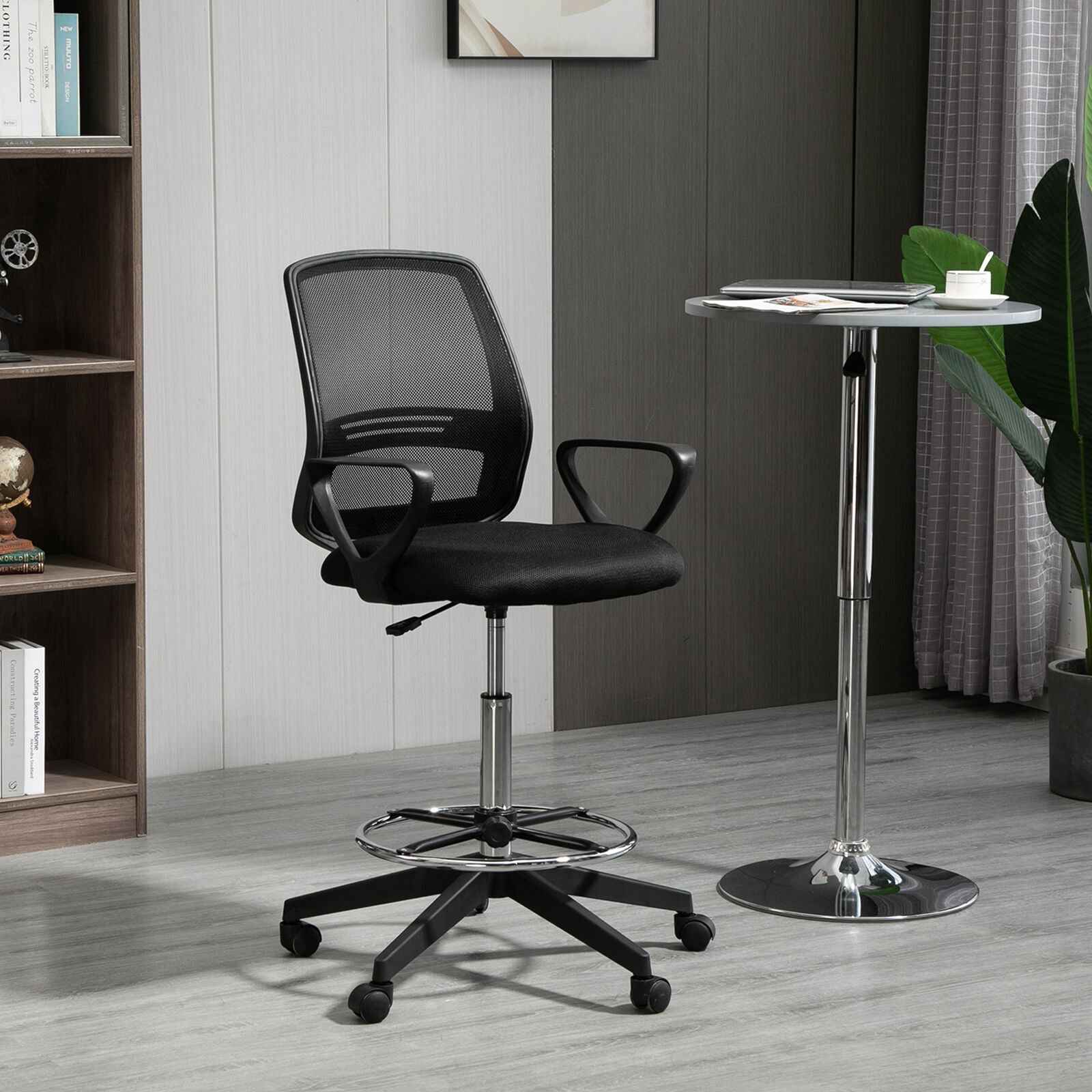 Vinsetto Tall Desk Chair for Ergonomic Home Offices - Ergo Heights