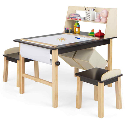 Wooden Toddler Desk for Arts and Crafts - Ergo Heights