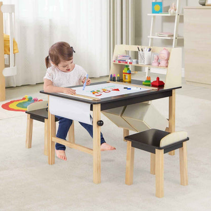 Wooden Toddler Desk for Arts and Crafts - Ergo Heights